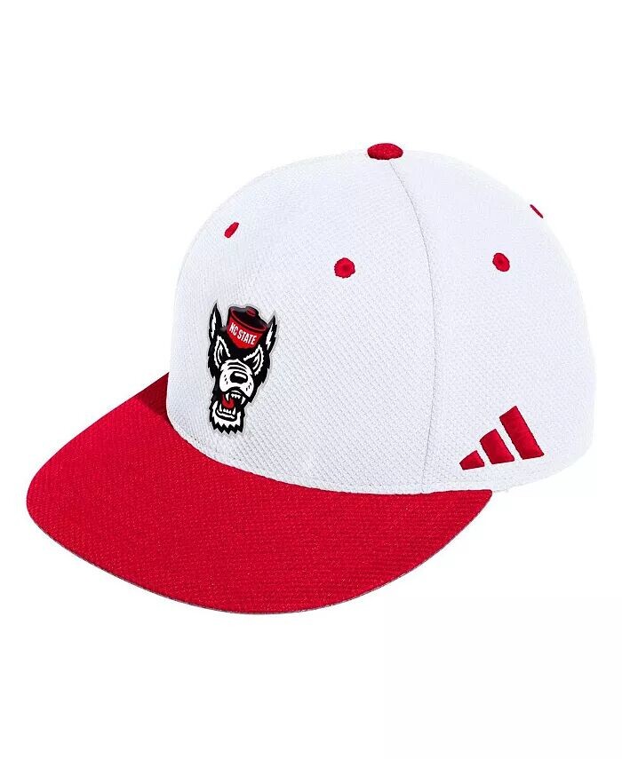 

Мужская белая бейсбольная кепка NC State Wolfpack для поля Adidas, белый