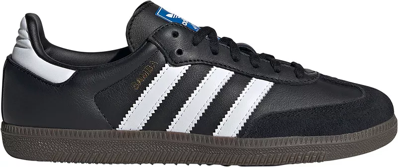 

Детские кроссовки Samba OG для начальной школы Adidas, черный/белый