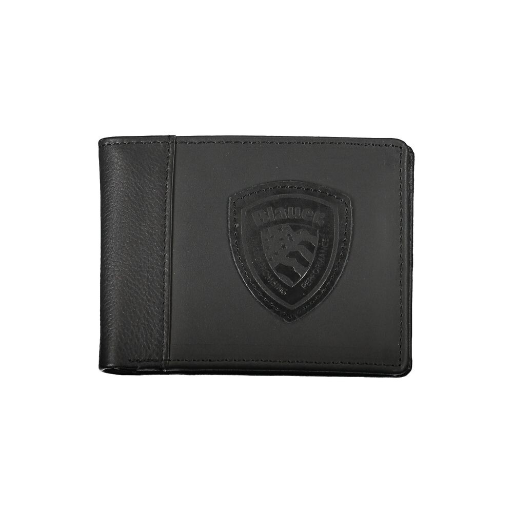 

Элегантный кожаный кошелек Almont Bifold Blauer, черный