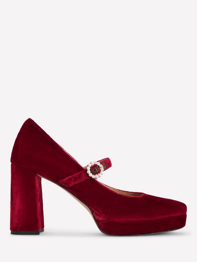 Туфли Mary Jane на платформе Boden, Ruby Red