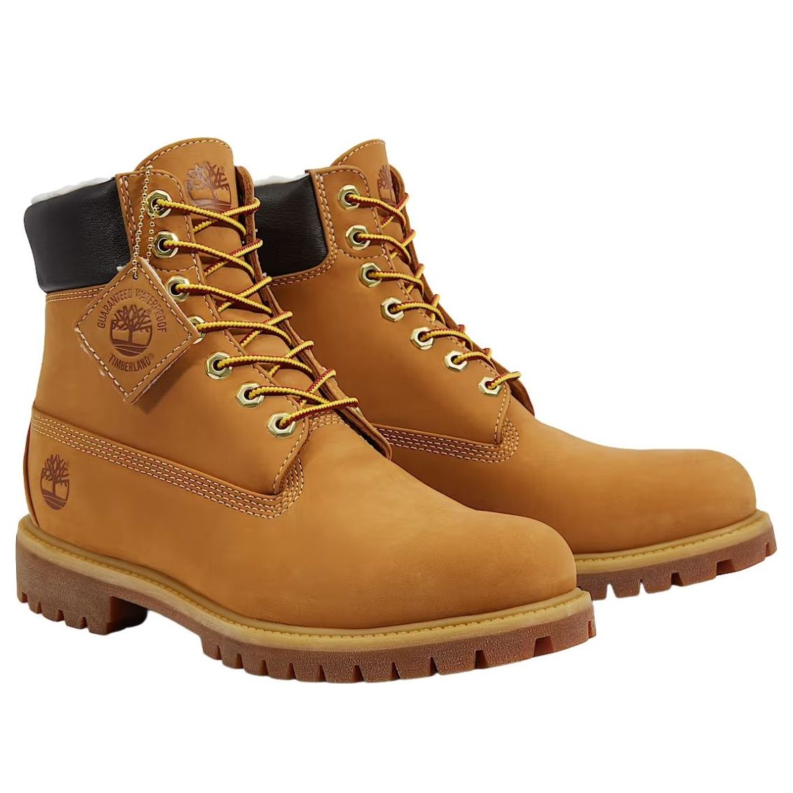 Водонепроницаемые ботинки Timberland Premium 6 дюймов, цвет «желтый» — фото 2