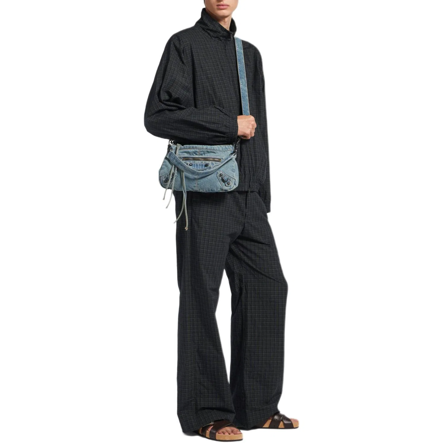 Куртка Regular Fit мужская SS26 Jackets & Coats Balenciaga, Marine Blue — фото 3