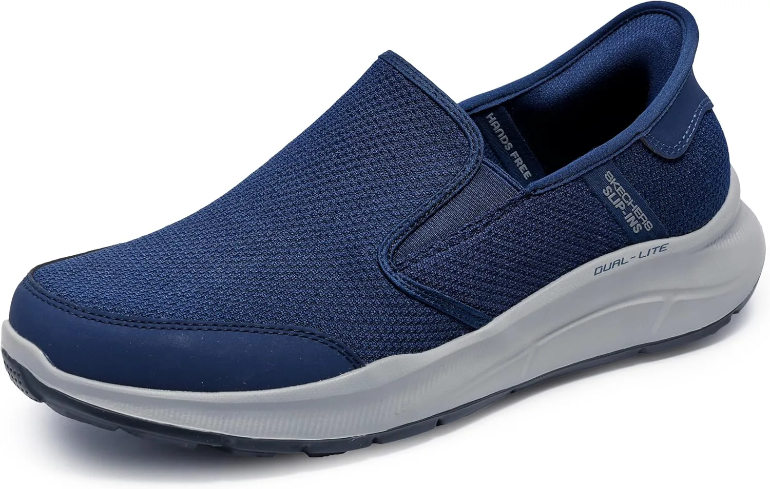 Мужские кроссовки Skechers Relaxed Fit Equalizer 5.0 без шнурков, темно-синий — фото 2