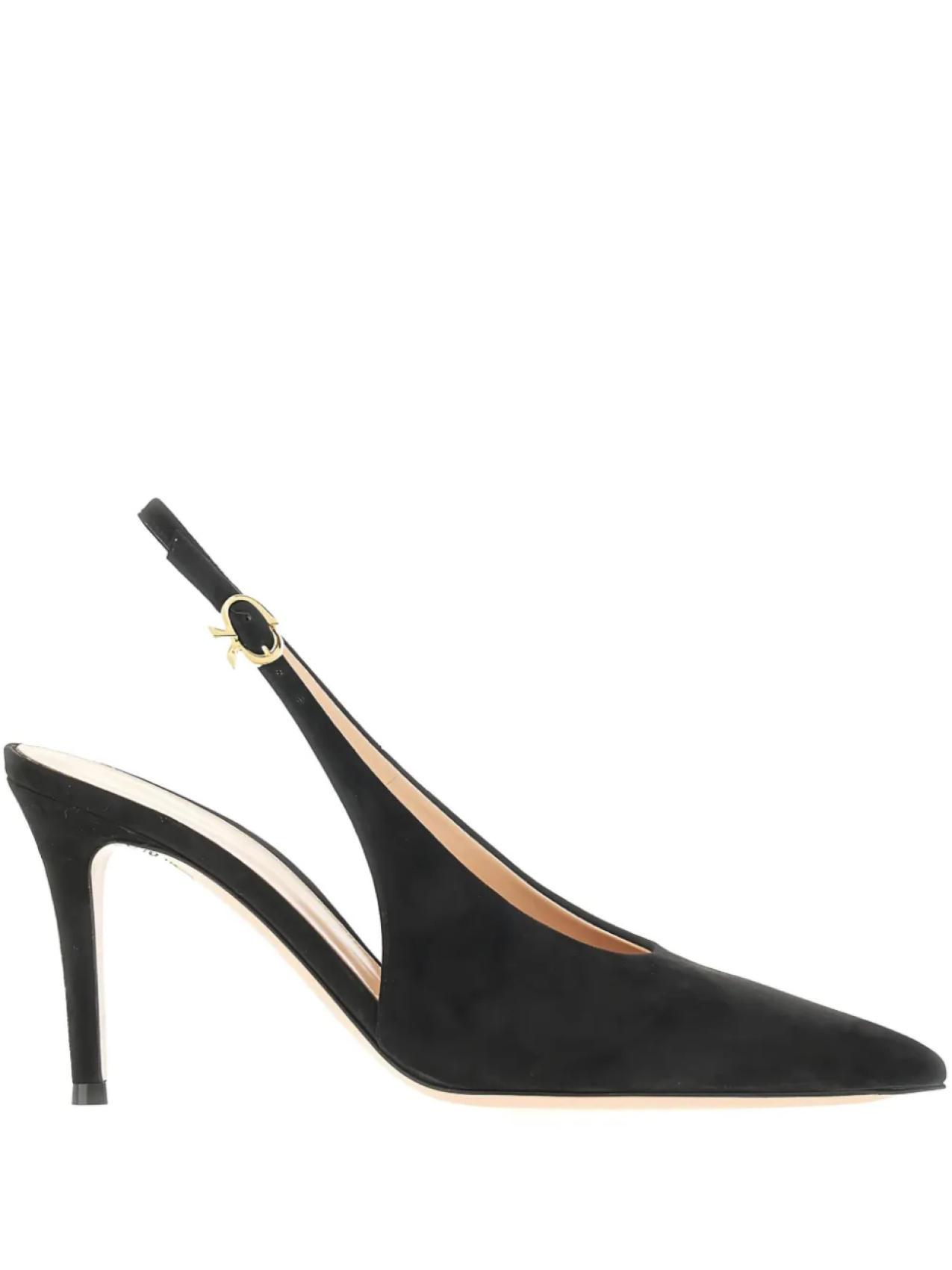 Туфли Robbie с открытой пяткой 85 мм Gianvito Rossi, черный