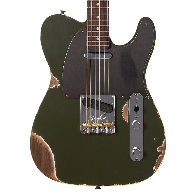 

Электрогитара Fender Custom Shop MVP Telecaster Heavy Relic - Antique Olive Drab w/Rosewood Fingerboard - Dealer Select Master Vintage Player Series Electric Guitar - NEW!