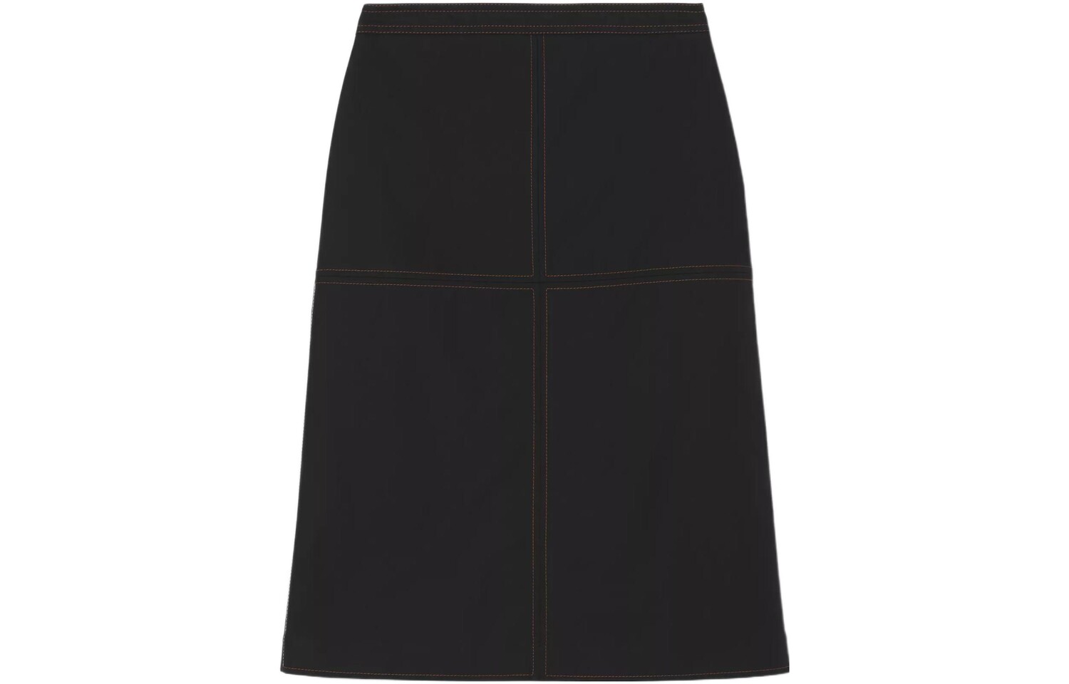 

Burberry Женская повседневная длинная юбка, цвет Black