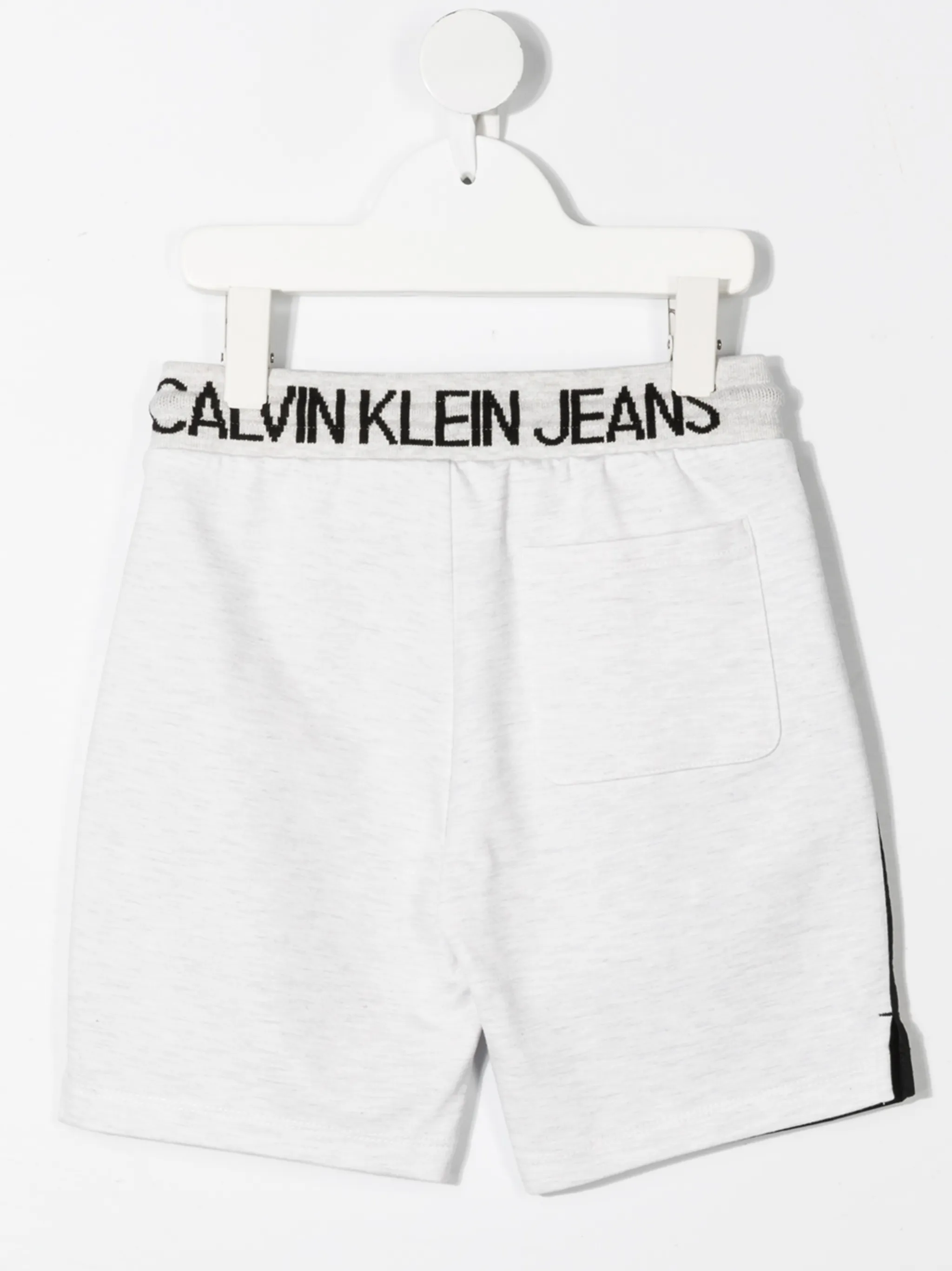 Шорты с логотипом на поясе Calvin Klein Kids, черный — фото 2