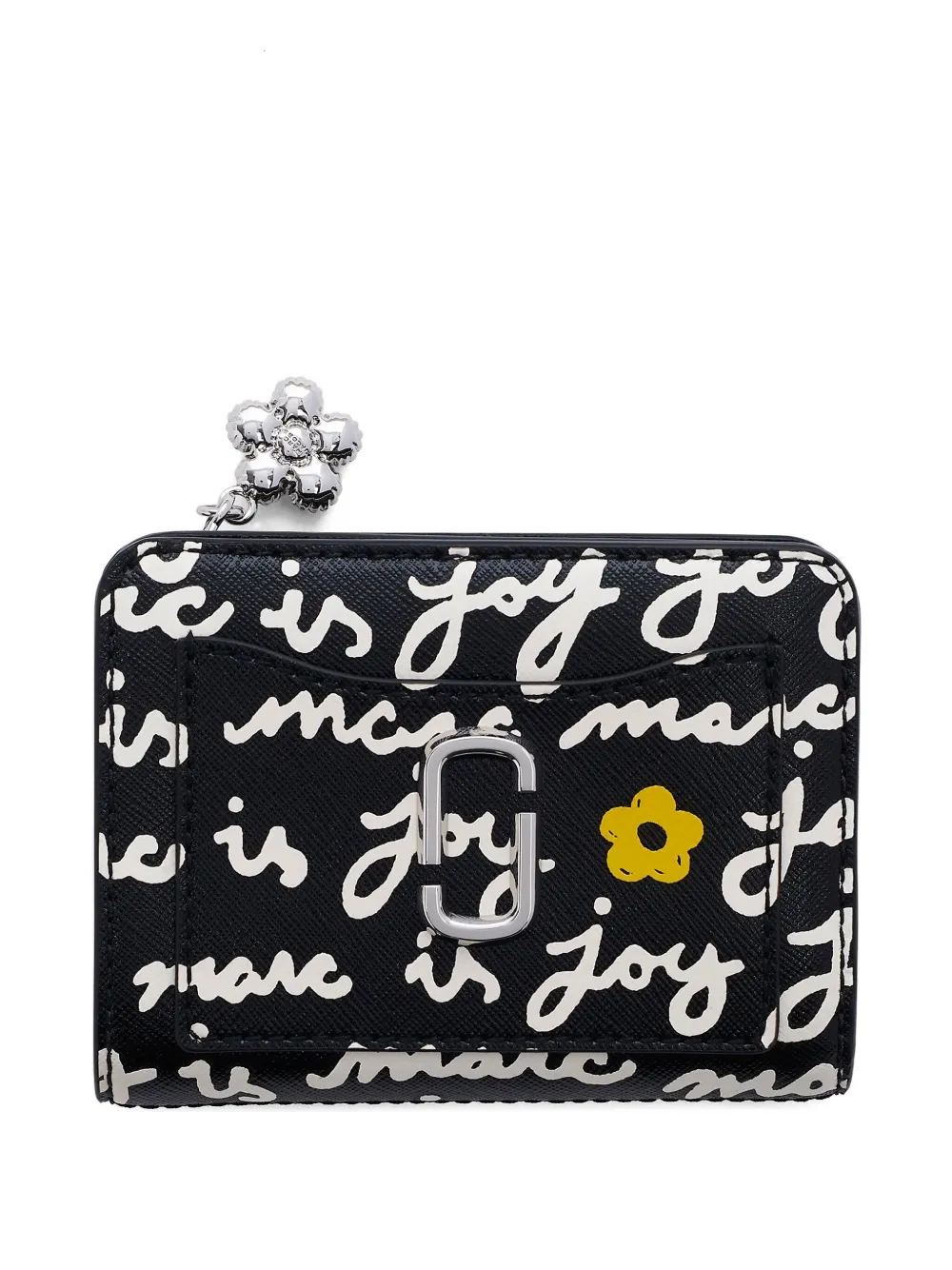 

Кошелек The Joy с цветочным принтом MARC JACOBS, черный
