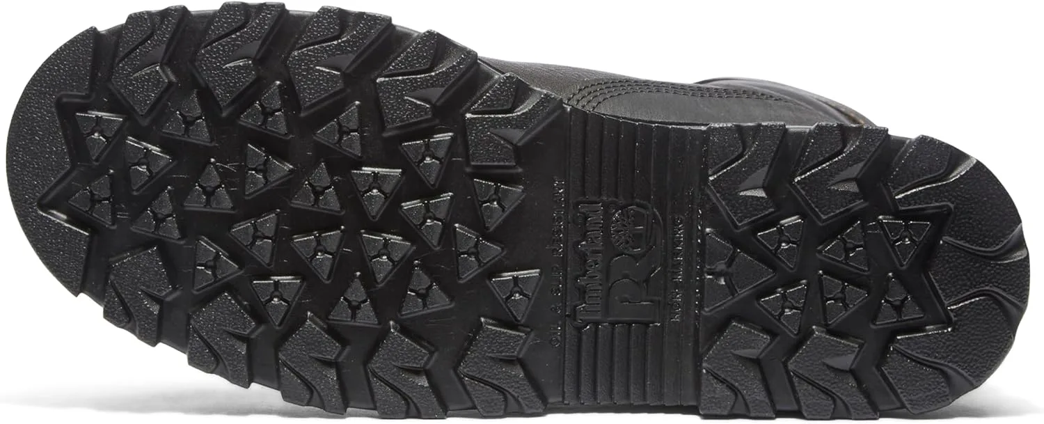 Мужские ботинки Timberland PRO Rigmaster Internal Met Guard с металлическим носком, водонепроницаемые, 8 дюймов, коричневый/черный — фото 2
