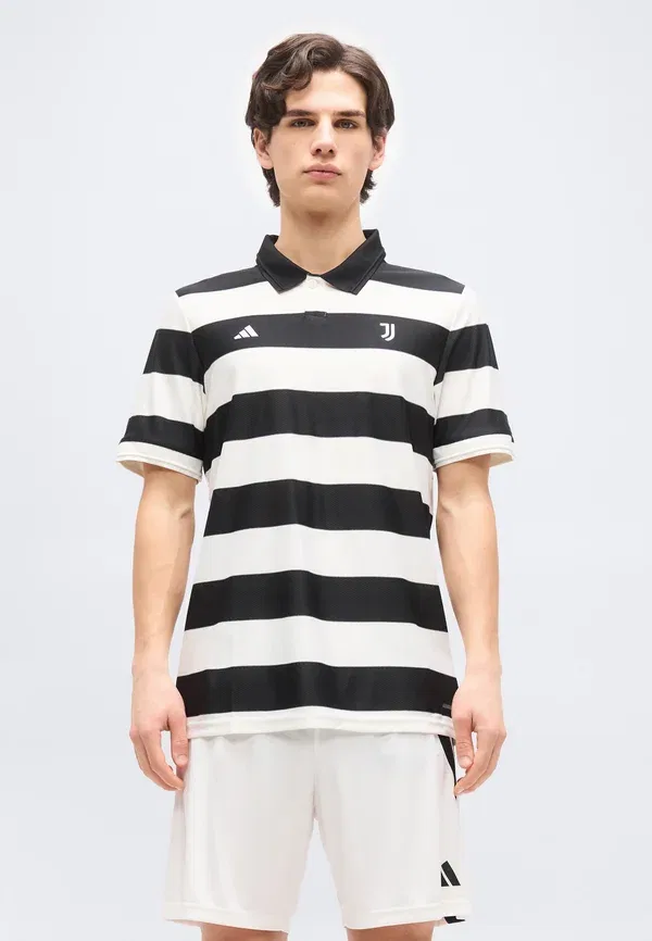 Футболка Juventus x sgura authentic club wear Adidas Performance, черный/облачно-белый