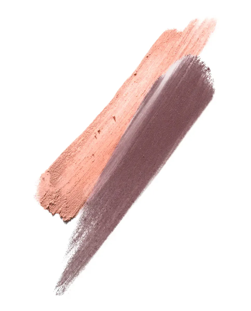 Двойные тени для век в стике High Impact Shadow Play Shadow Definer Clinique, Rose Truffle — фото 3