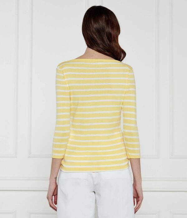 Блузка Tommy Hilfiger New Cody Slim Fit, желтый — фото 3