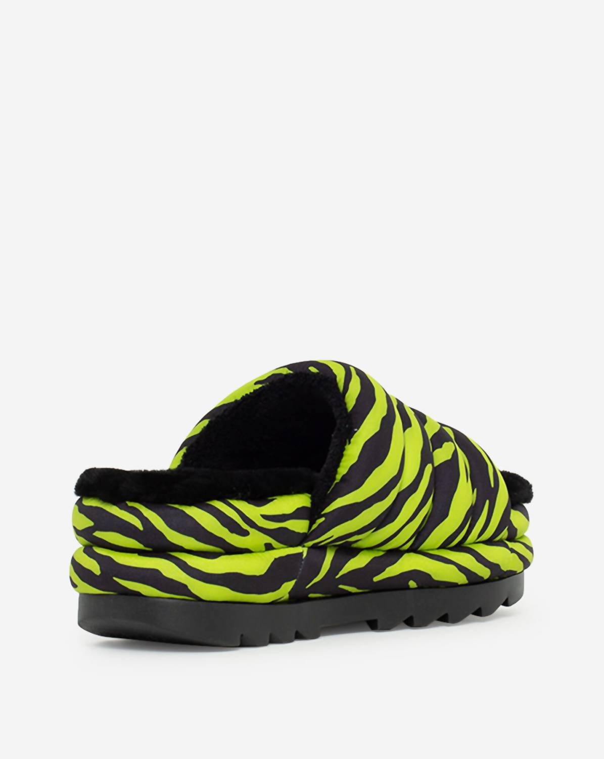 Шлепанцы Maxi Slide с принтом тигра в цвете Key Lime UGG — фото 3