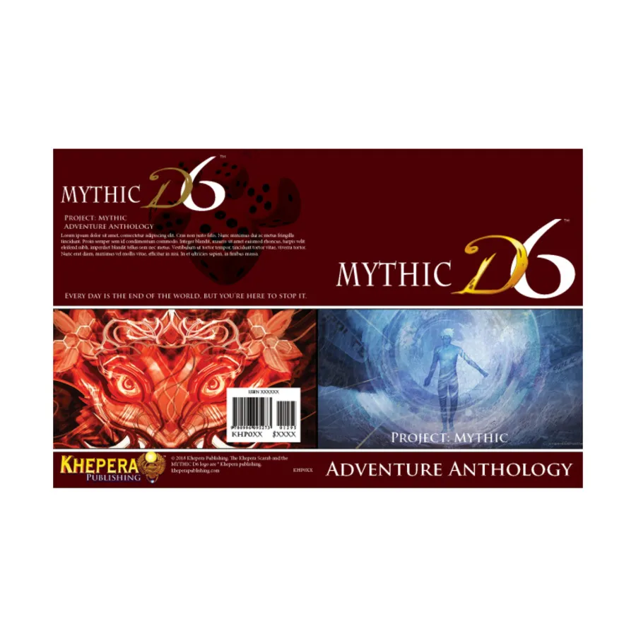 

Mythic D6 - Adventure Anthology, Mythic D6 Core Rule Books, мягкая обложка