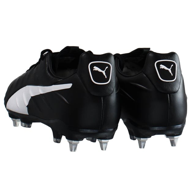 Черные мужские футбольные бутсы King Platinum 21 mxsg Puma, черный — фото 3