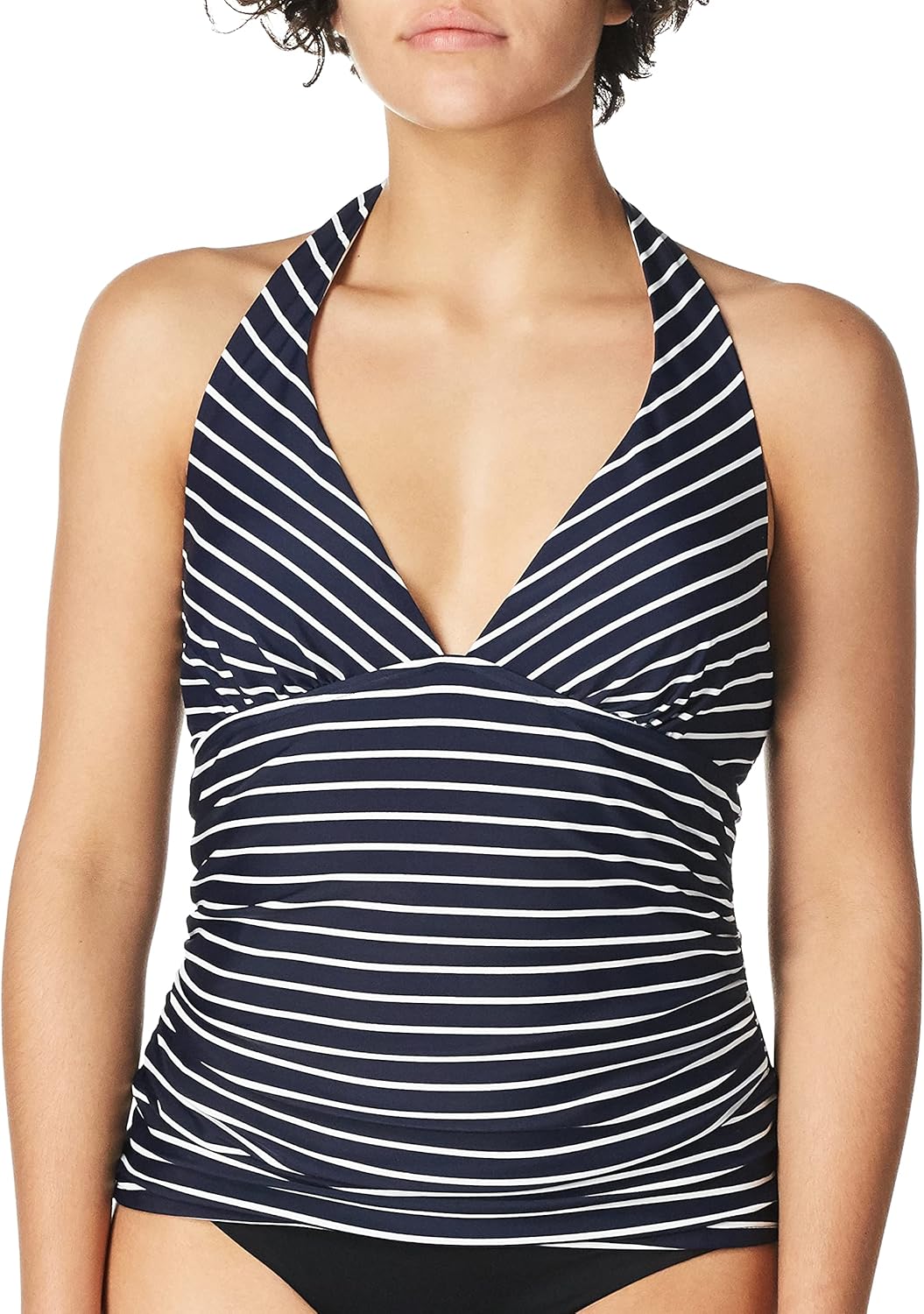 

Женский топ-танкини Tommy Hilfiger с бретелькой через шею, Sky Captain Stripe