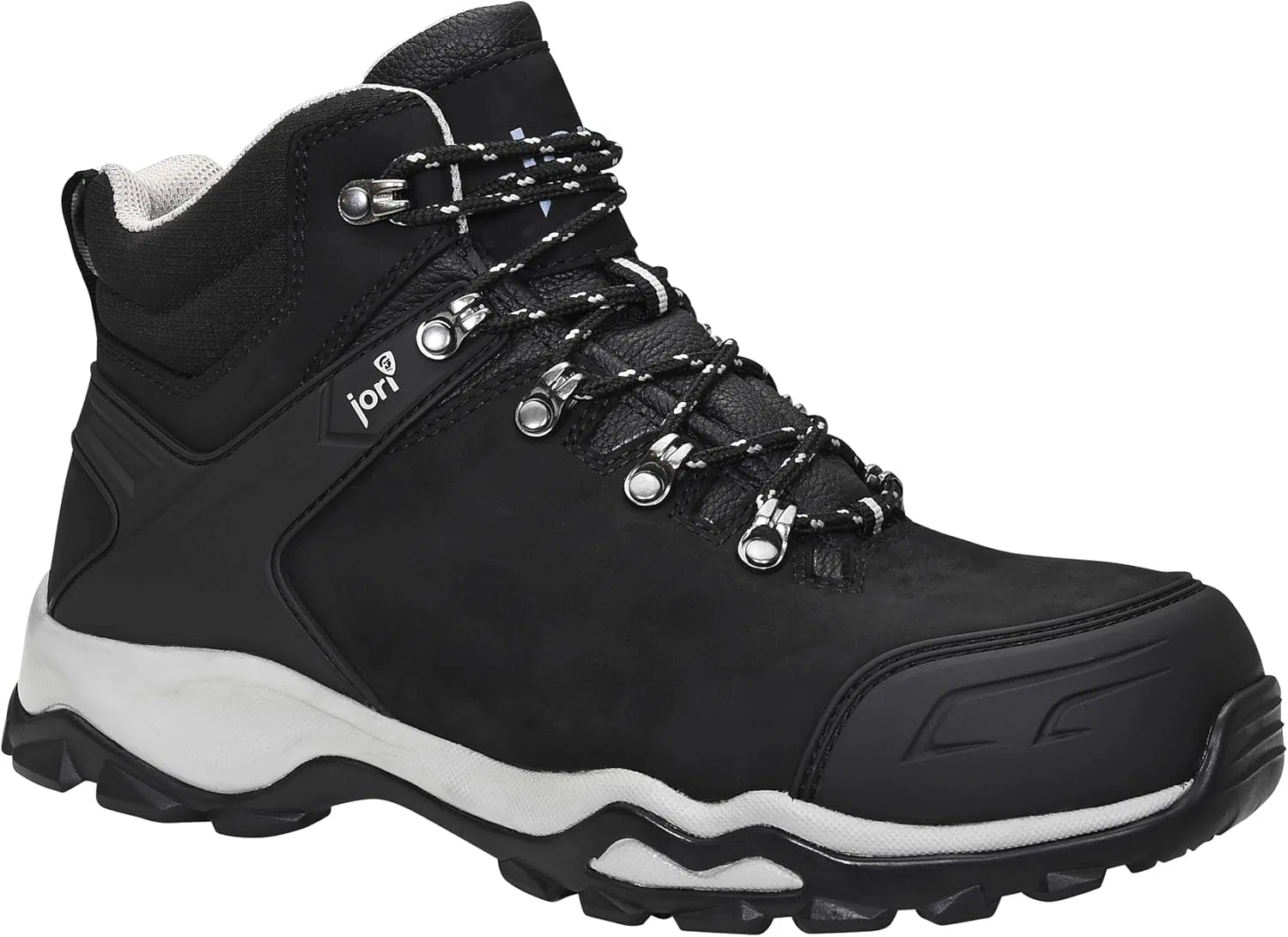 Защитная обувь ELTEN Jori jo_Powerful Black Mid S3S, женская и мужская, кожа, стальной защитный носок, легкая, классическая