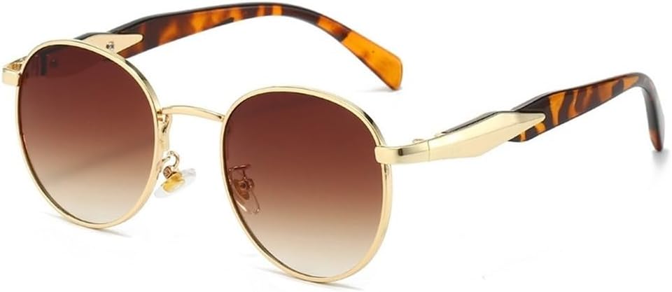 

Популярные модные овальные солнцезащитные очки для женщин, прозрачные градиентные линзы, защита от УФ-излучения UV400, трендовые солнцезащитные очки для мужчин SKFGNX, Golden Tea Gradient