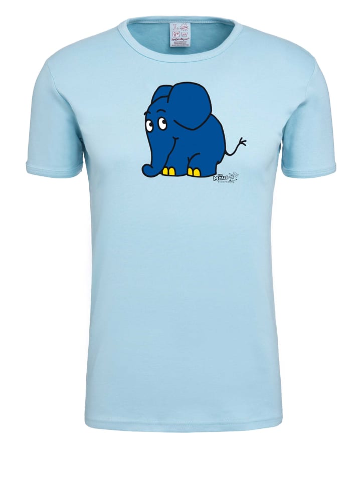 

Футболка Logoshirt, светло-синий