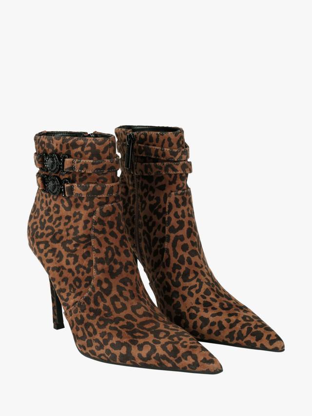 Mansion ботинки до щиколотки из замши с леопардовым принтом Kurt Geiger London — фото 3