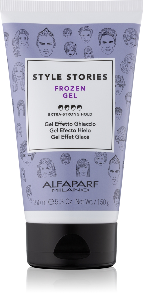 

Style stories the range gel frozen гель для укладки волос с экстрасильной фиксацией Alfaparf Milano, frozen gel 150 мл