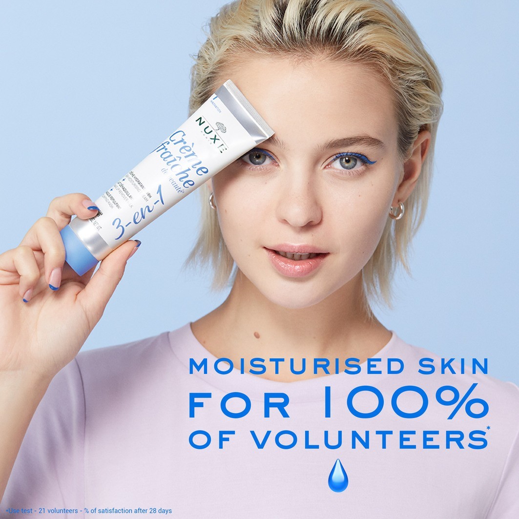 Молочко для умывания Nuxe — Creme fraîche de beauté -in- , объем, 100 мл — фото 3