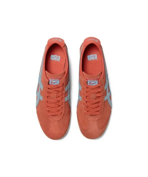 Унисекс кроссовки MEXICO 66 PF из натуральной кожи Onitsuka Tiger красные — фото 3