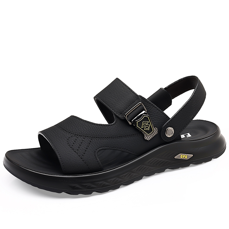 

POPULAR ROUSE PR Пляжные сандалии мужские черные, цвет Black