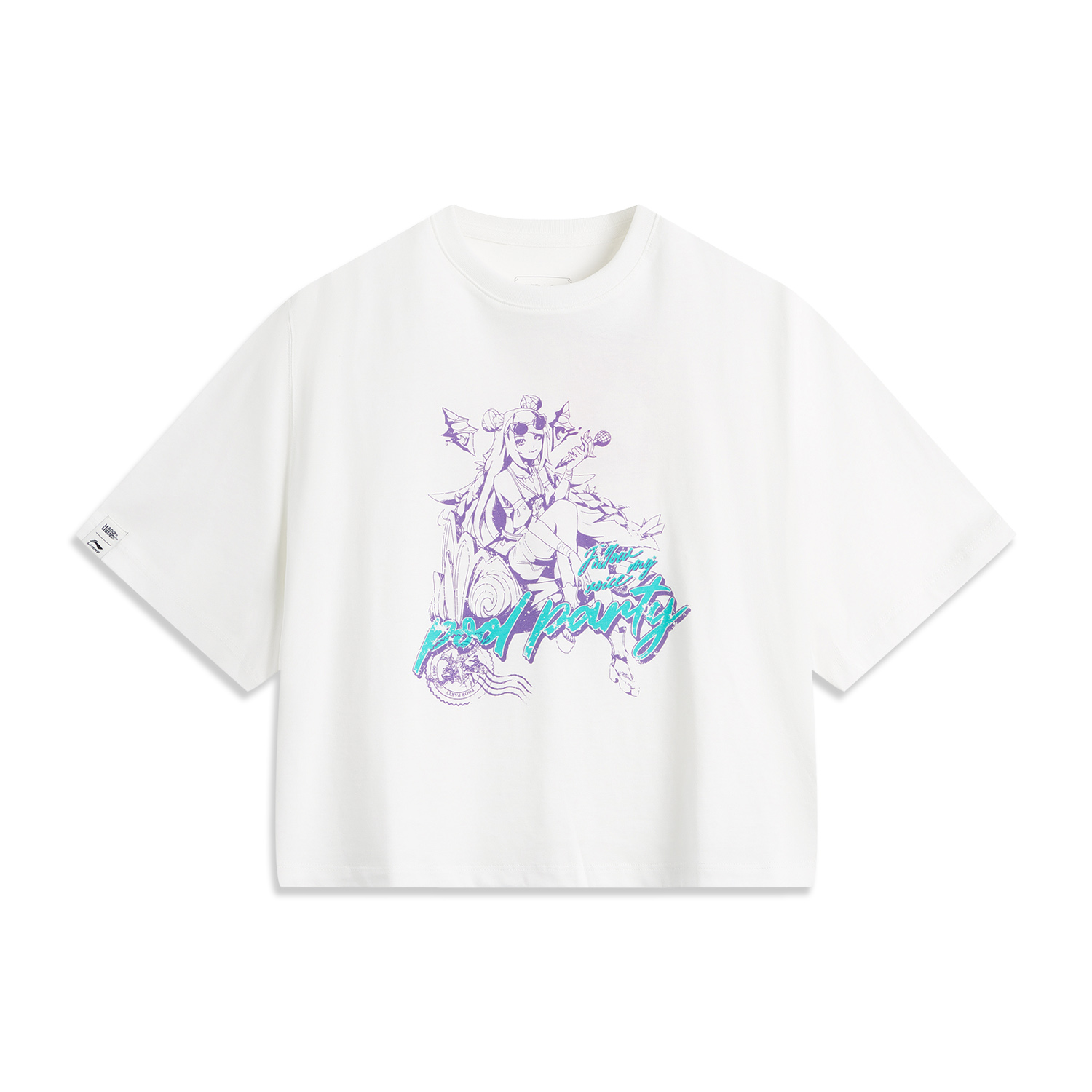 

LINING Футболка Unisex Ivory, Бежевый, LINING Футболка Unisex Ivory