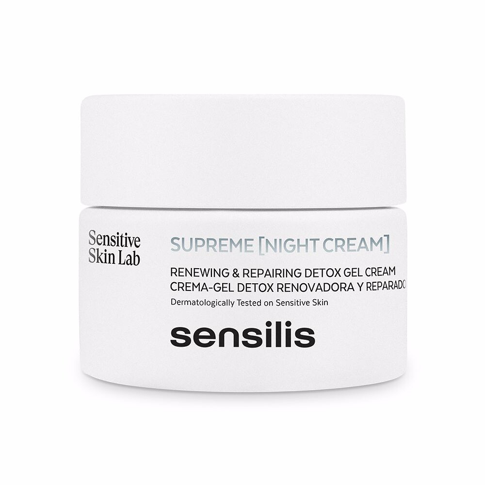 

Крем против морщин Supreme real detox crema de noche Sensilis, 50 мл
