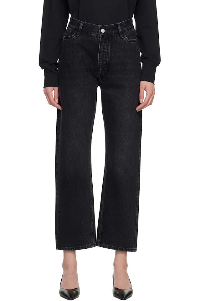 

Studio Nicholson Черные джинсы Рут