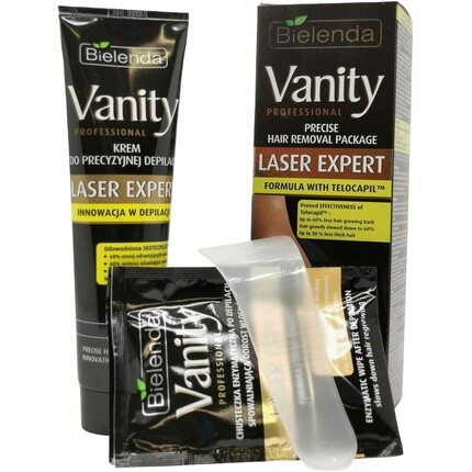

Vanity Professional Laser Expert Крем и салфетки для депиляции для зоны бикини экспресс-эффект Bielenda