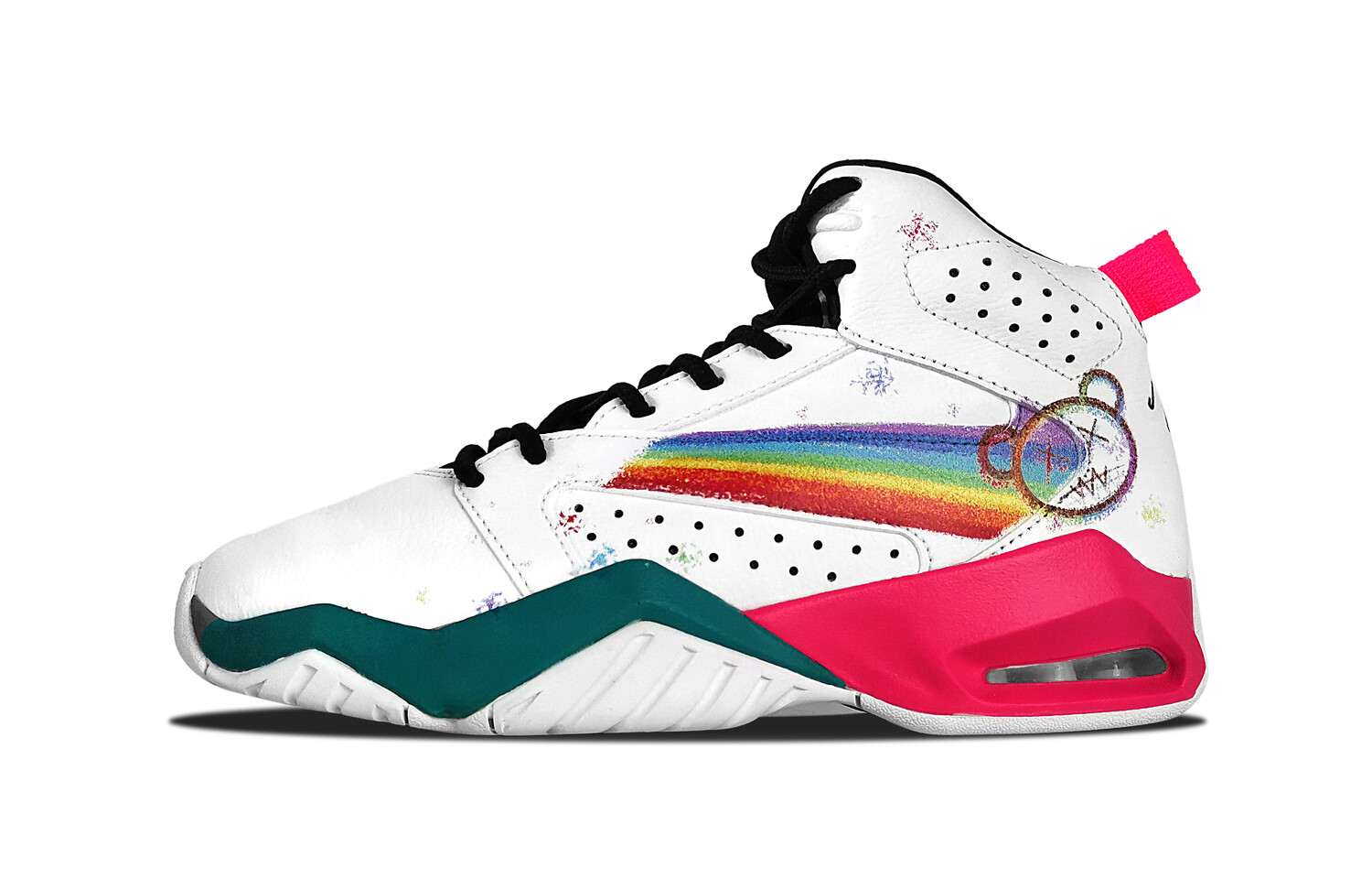 

Кроссовки Jordan Lift Off Vintage Basketball Shoes Women's Mid-top Red/cyan, белый