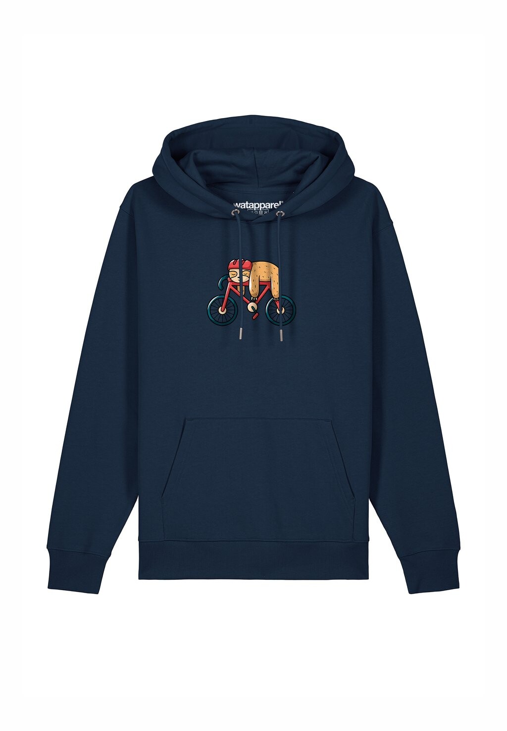 

Толстовка с капюшоном SLOTH watapparel, темно-синий