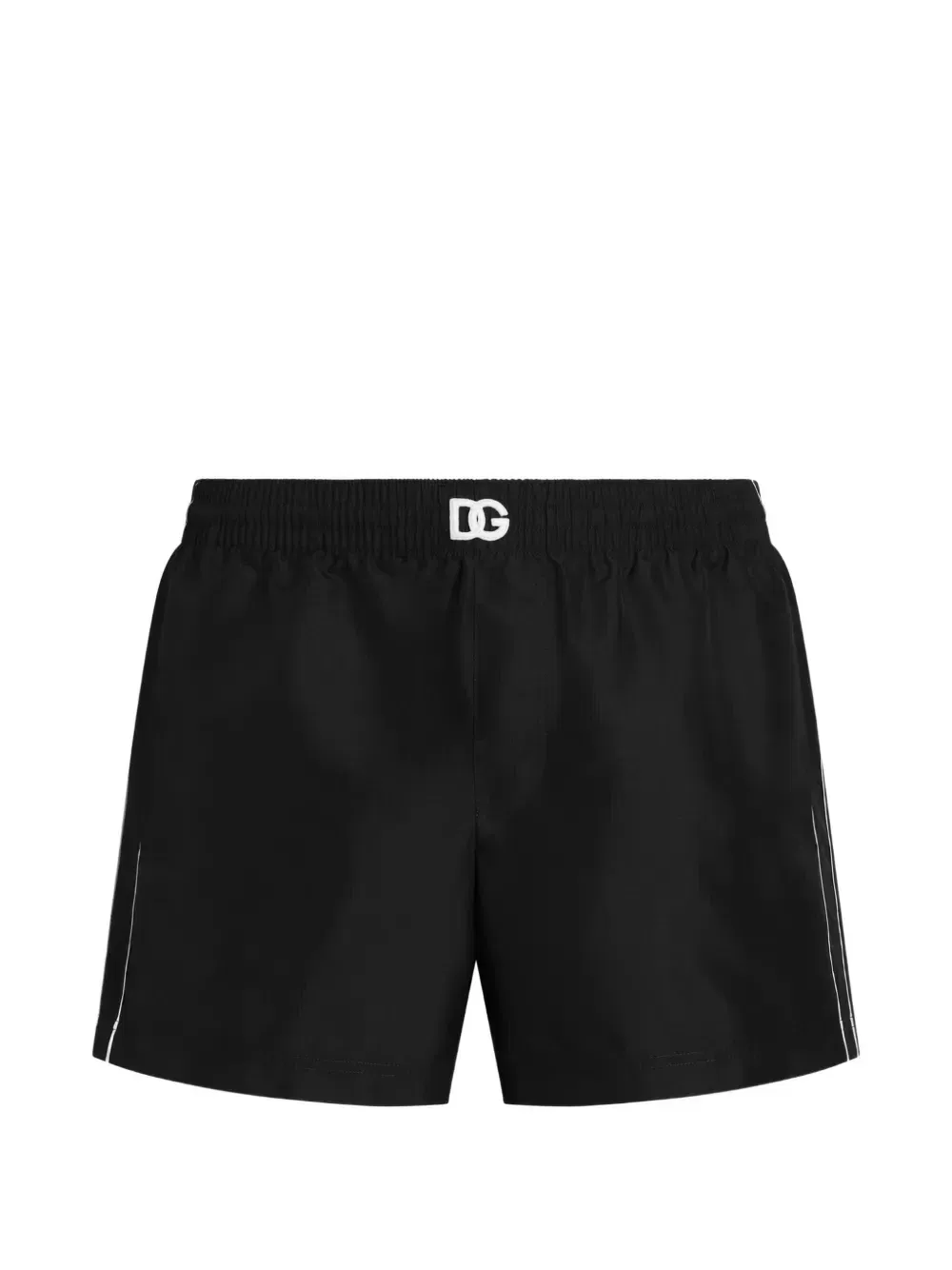 Плавки с вышитым логотипом DOLCE & GABBANA, черный
