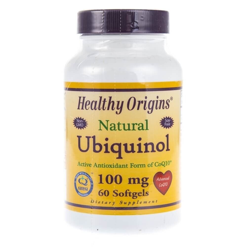 

Биологически активная добавка HEALTHY ORIGINS Убихинол (Ubiquinol) 100 мг, 60 капсул