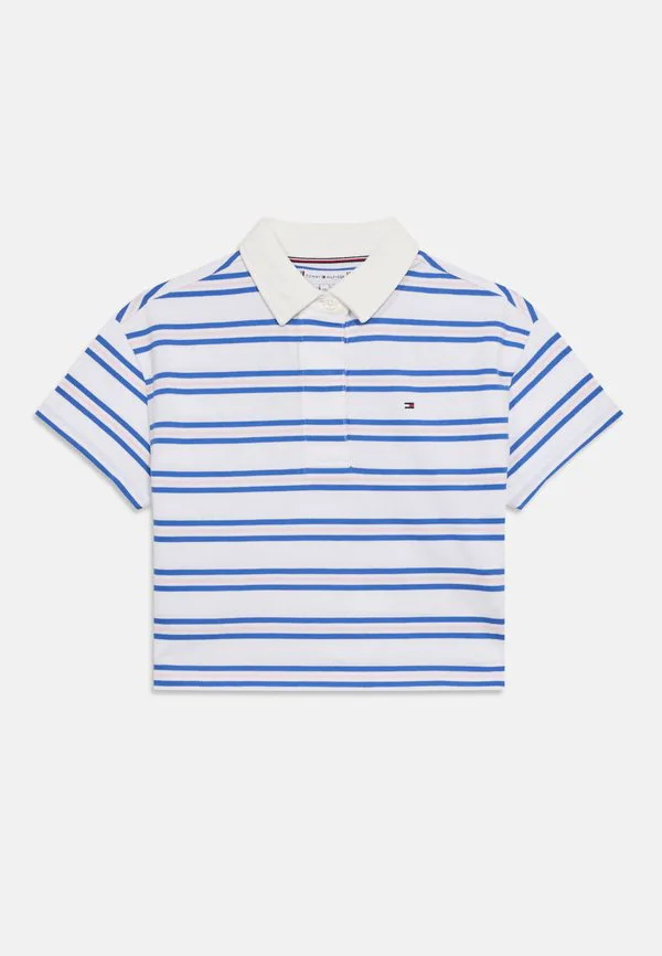 Свободная поло-рубашка для регби с адаптивным кроем Tommy Hilfiger, Pearly Pink — фото 2