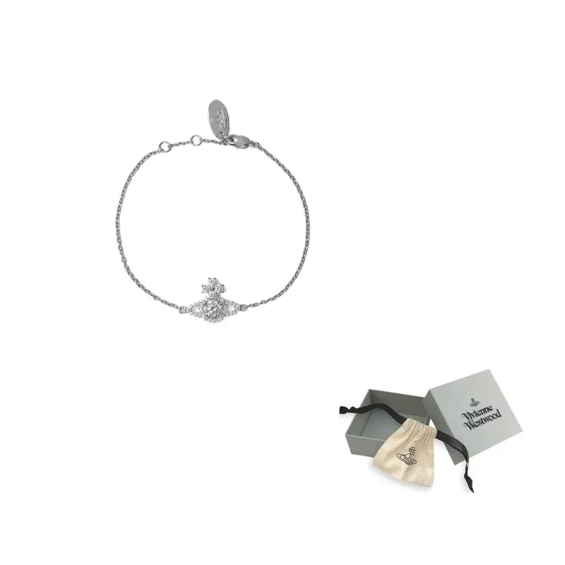 

Vivienne Westwood Браслеты Valentina Orb с синтетическим фианитом для женщин
