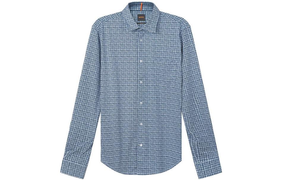 

HUGO BOSS Рубашка мужская, синий