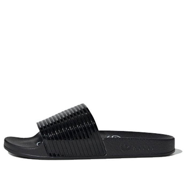 Тапочки originals adilette w black slippers Adidas, черный