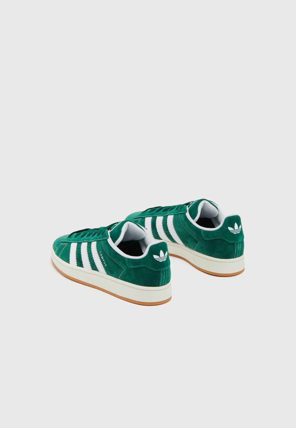 Кроссовки для скейтбординга CAMPUS 00S UNISEX adidas Originals, цвет dark green/off white — фото 3