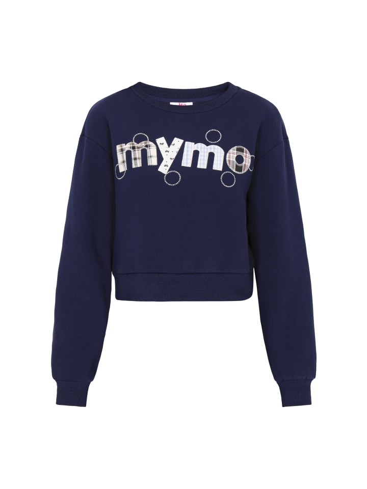 

MyMo Женская толстовка темно-синего цвета