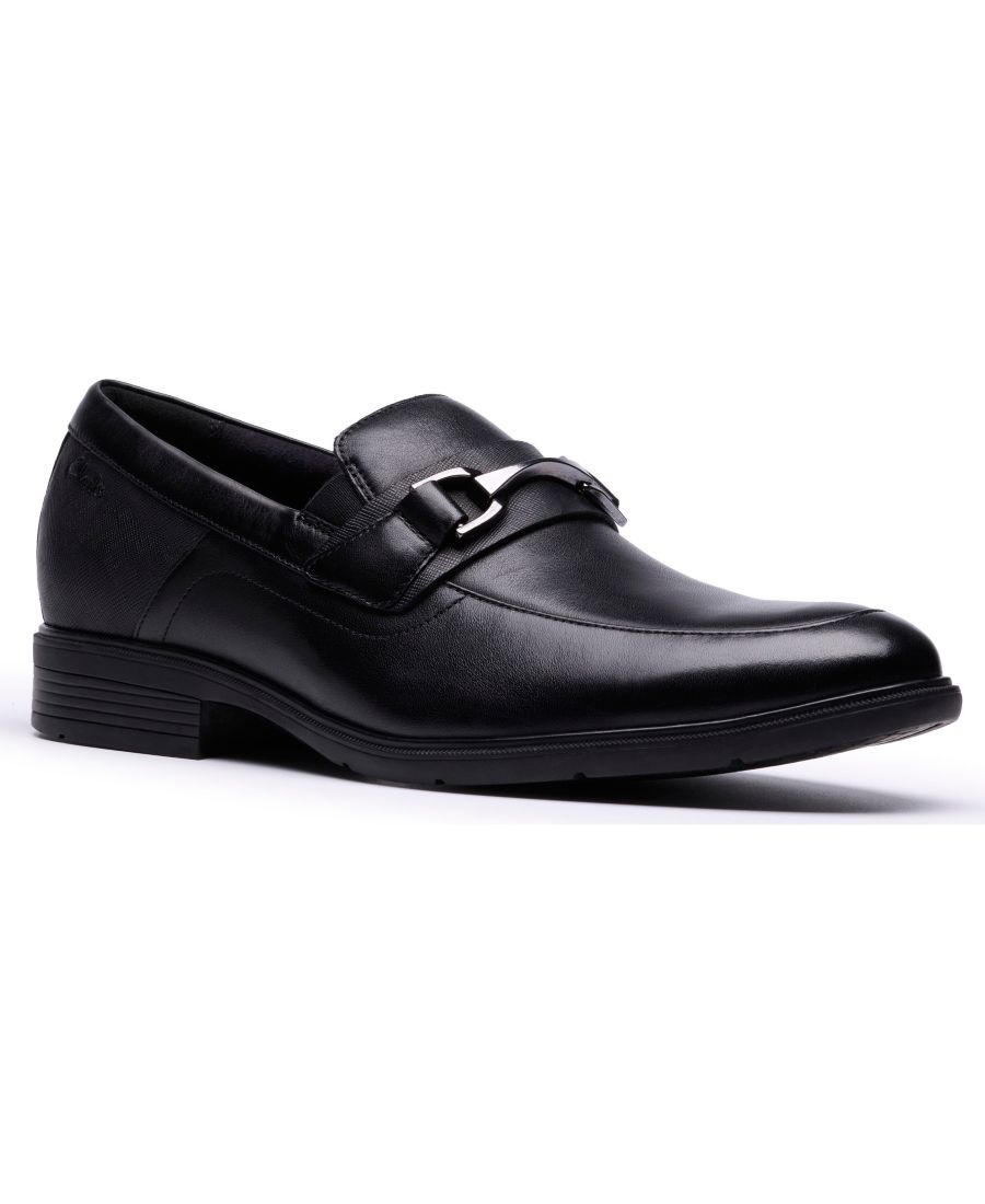 

Мужские лоферы Steadwell Bit без шнурков Clarks, Black leather