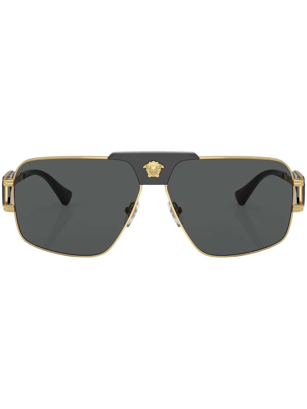 

Солнцезащитные очки Special Project в квадратной оправе Versace Eyewear, золотой