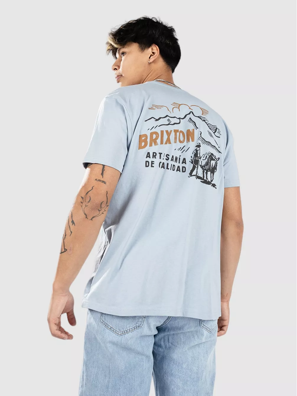 

Индивидуальная футболка Harvester Brixton, синий