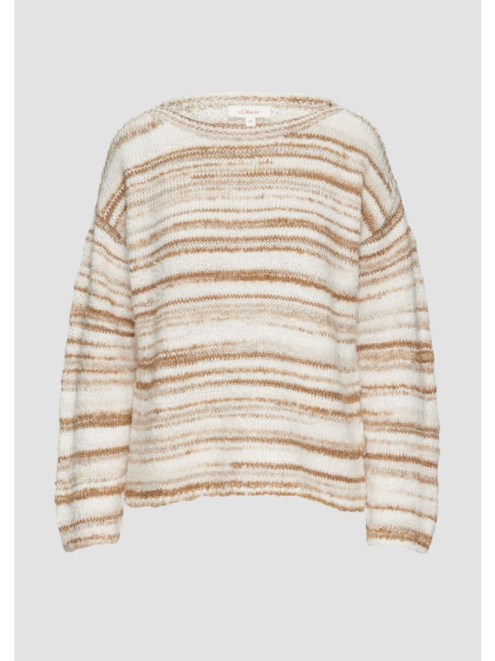 

Вязаный свитер 83X3_светло-коричневый s.Oliver