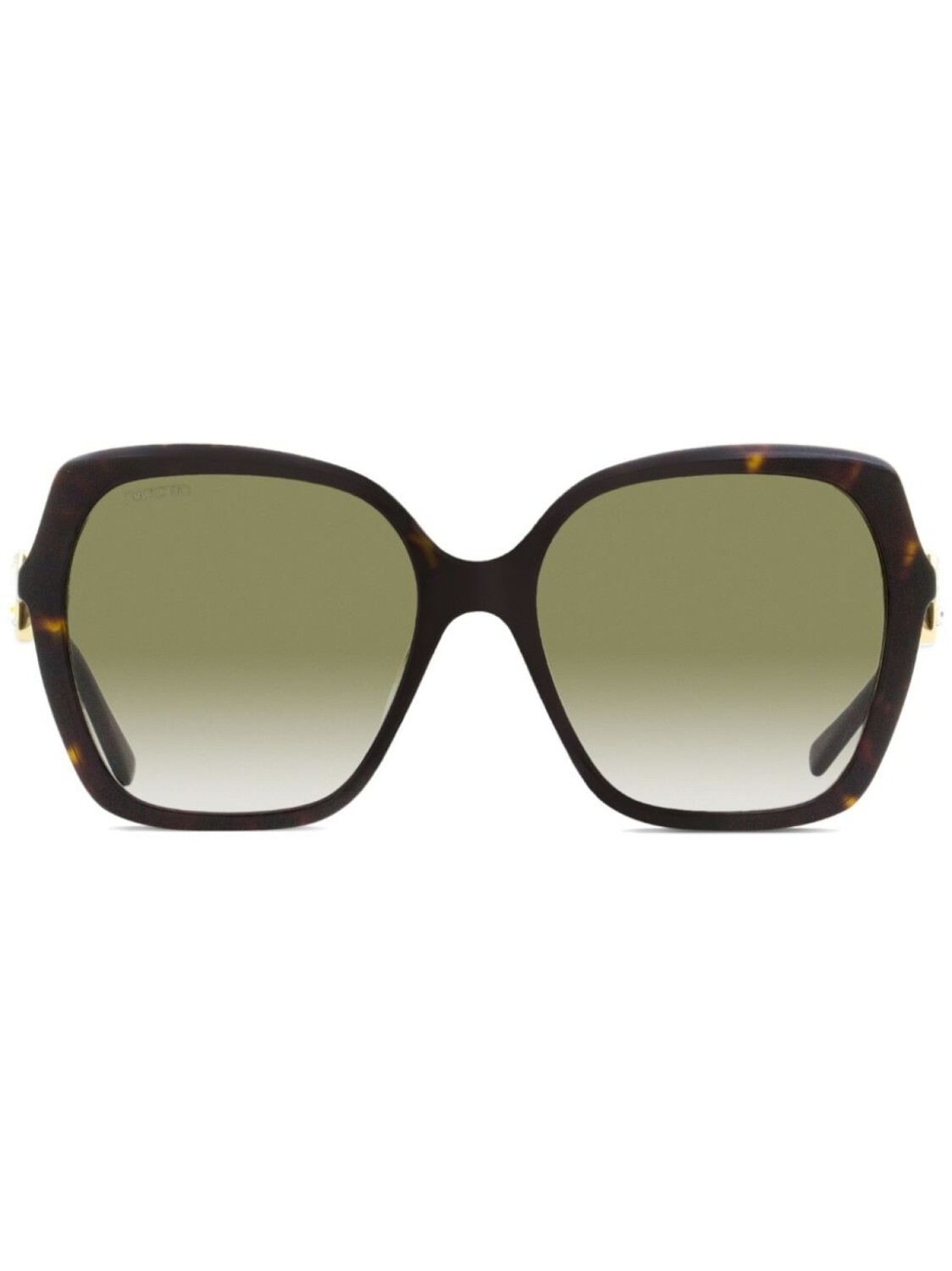 

Солнцезащитные очки Manon в массивной оправе Jimmy Choo Eyewear, коричневый