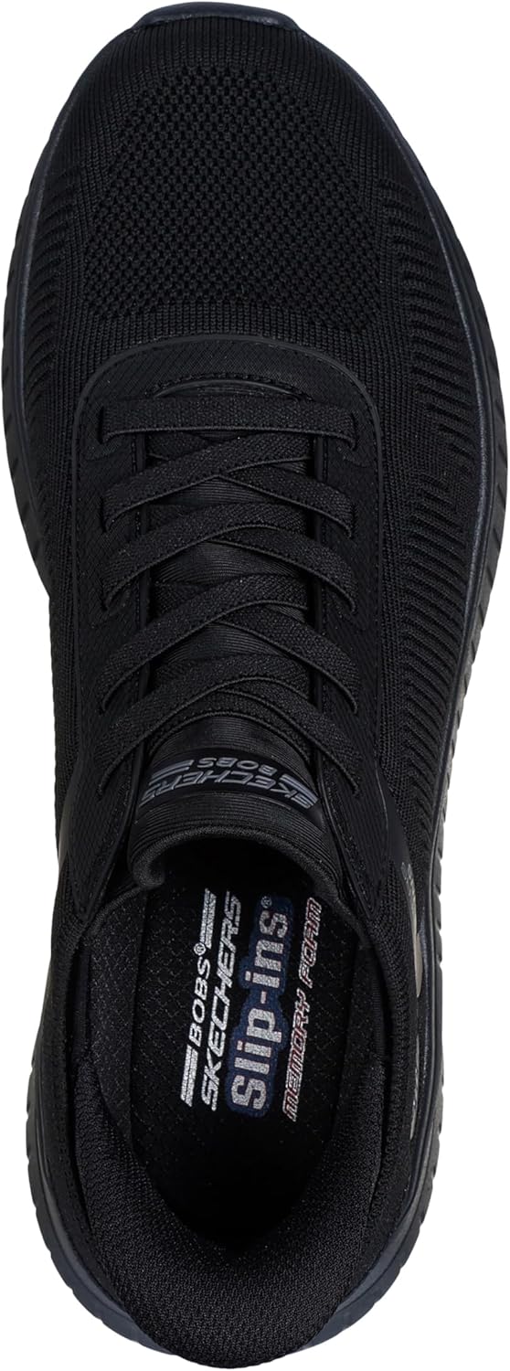 Мужские слипоны Skechers Hands Free Slip-ins Squad Chaos - Solid Step, черный — фото 3