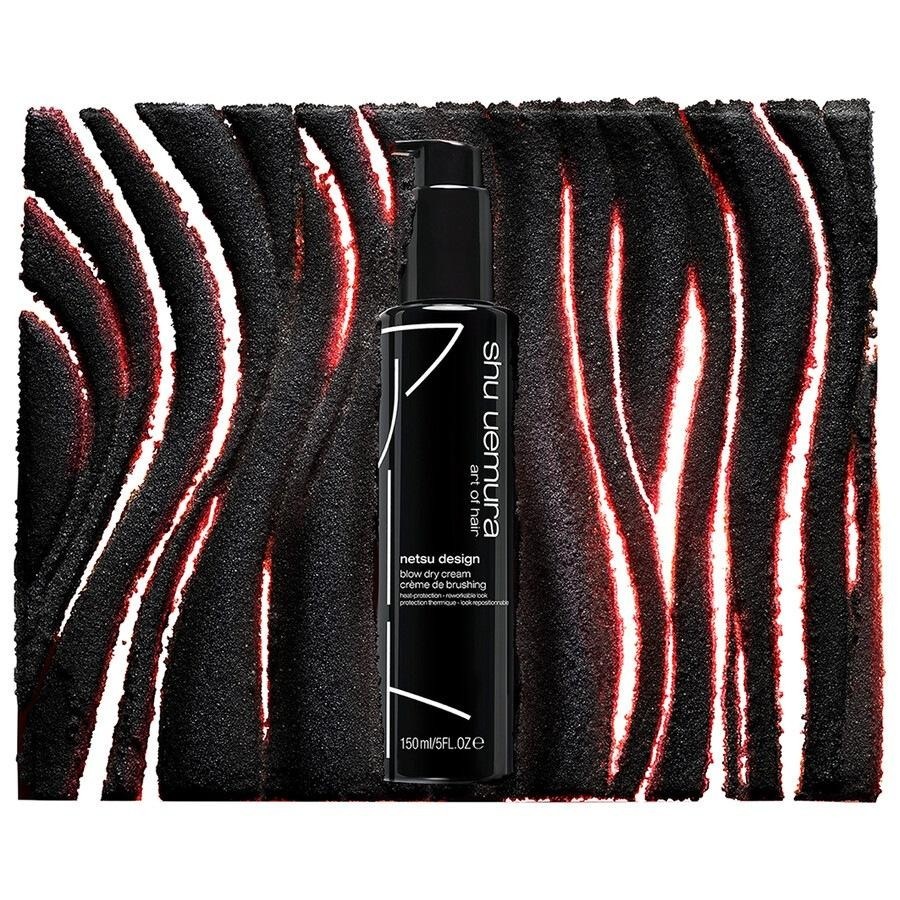 Крем для волос shu style netsu design blow dry cream Shu Uemura, объем 75 мл — фото 3