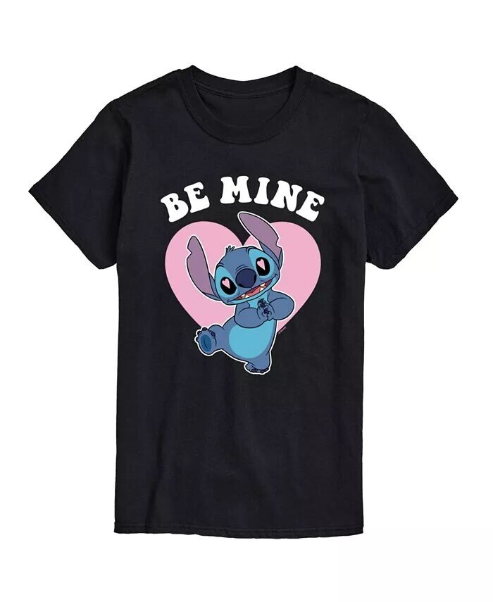 

Мужская футболка с коротким рукавом Lilo and Stitch AIRWAVES, черный